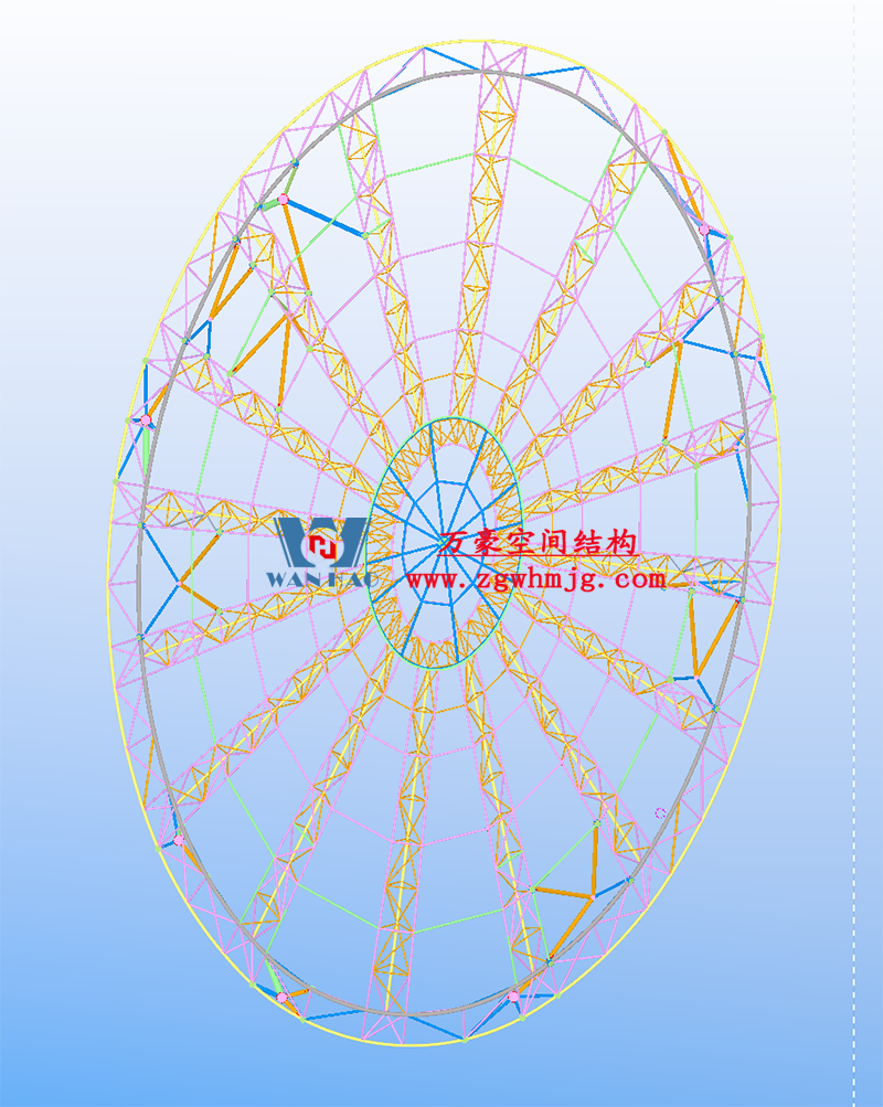 萬豪2022第12標(biāo)-明宇廣場6號地塊商業(yè)（萬達廣場）改造項目鋼膜結(jié)構(gòu)ETFE蓋頂天幕工程