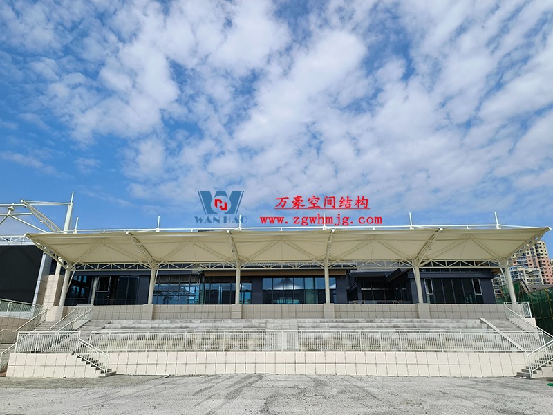 四川職業(yè)技術(shù)學(xué)院鋰電科技學(xué)院建設(shè)項目看臺膜結(jié)構(gòu)工程