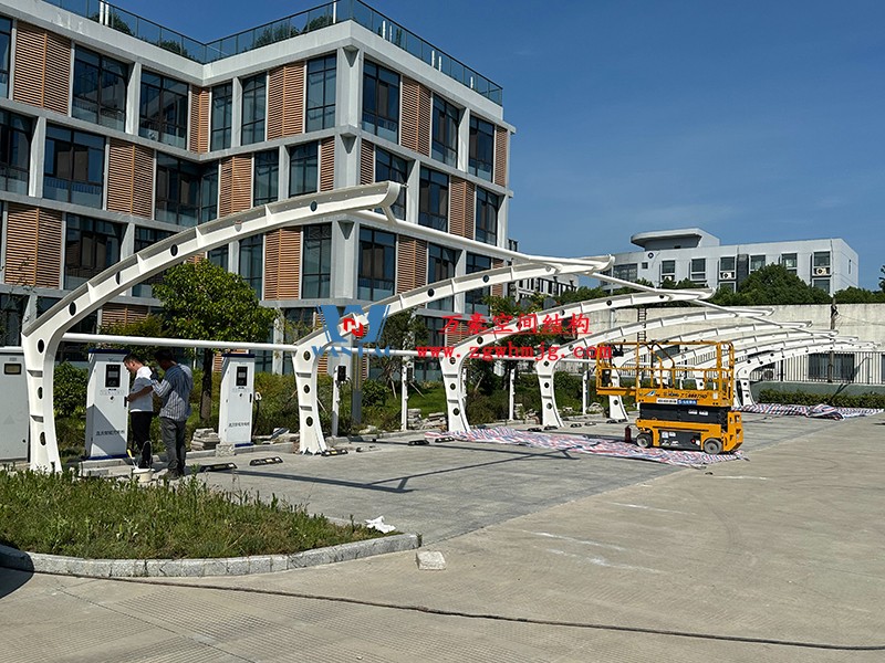 中國民用航空寧波控住交通管理站車棚建造項目